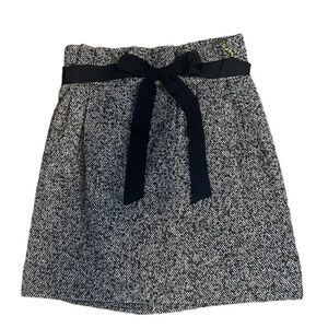 Kate Spade Black and White Tweed Mini Skirt the Rules